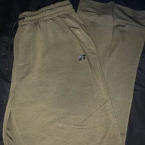 Army green joggers